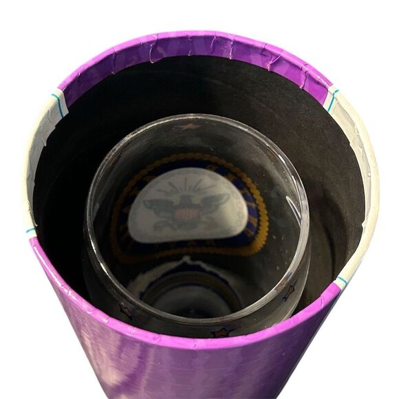 Lolita Hand-Painted Pilsner Glass 22 oz Celebration Festive Navy Theme - Picture 12 of 12